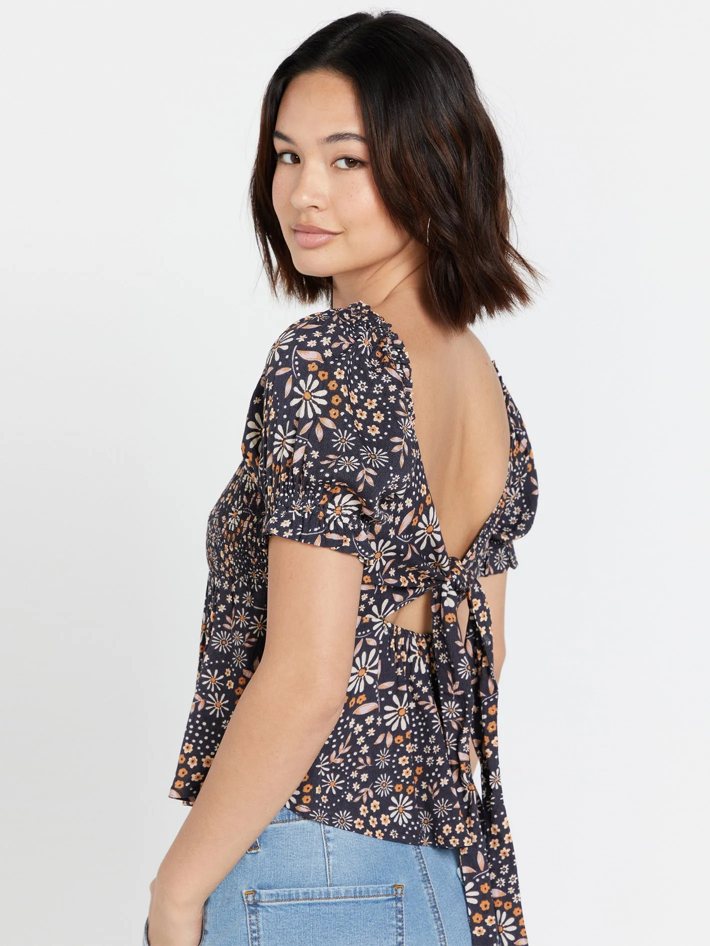 Folk Yeah Top - Vintage Black sold by Volcom product image thumbnail 5