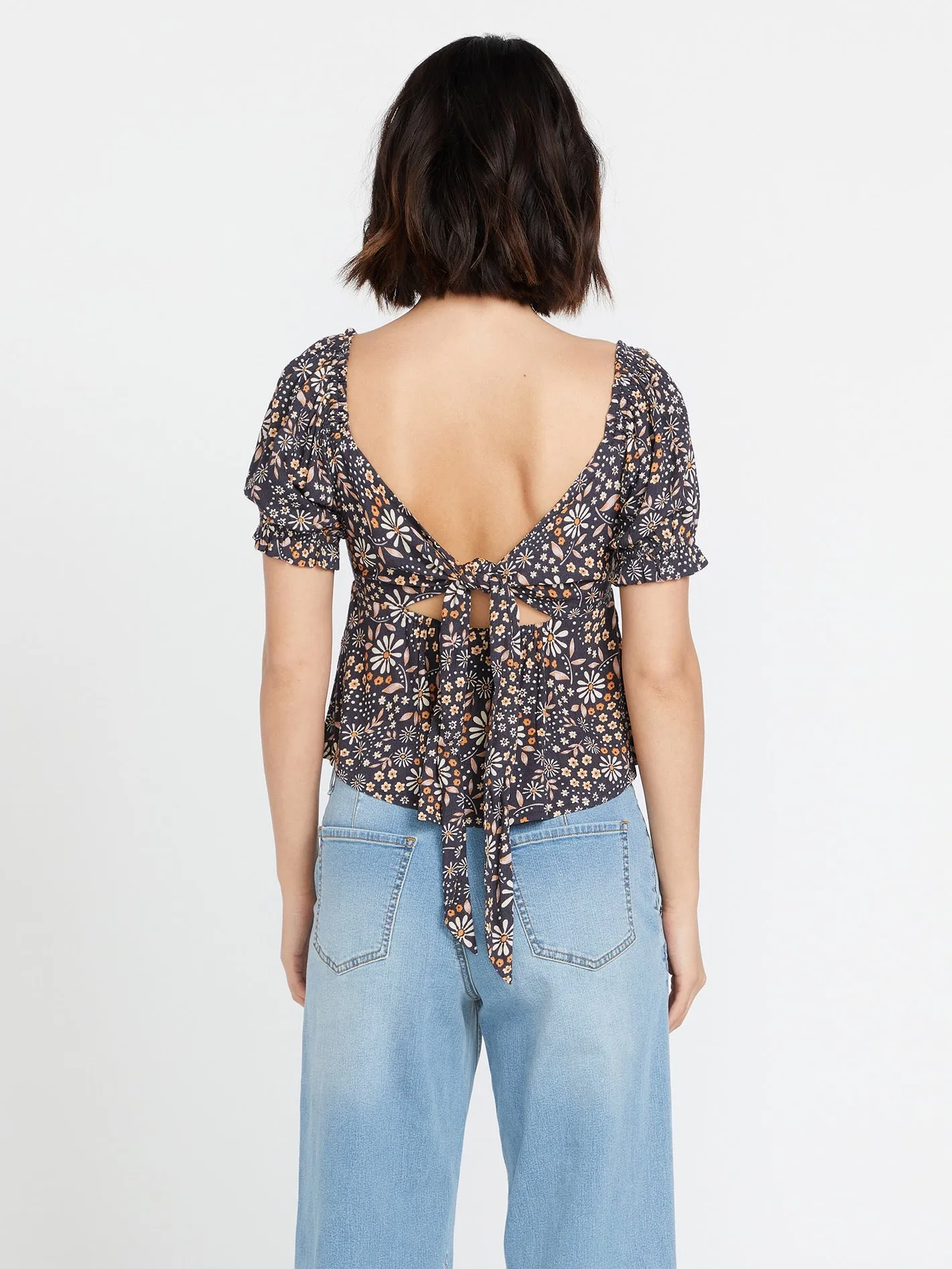 Folk Yeah Top - Vintage Black sold by Volcom product image thumbnail 4