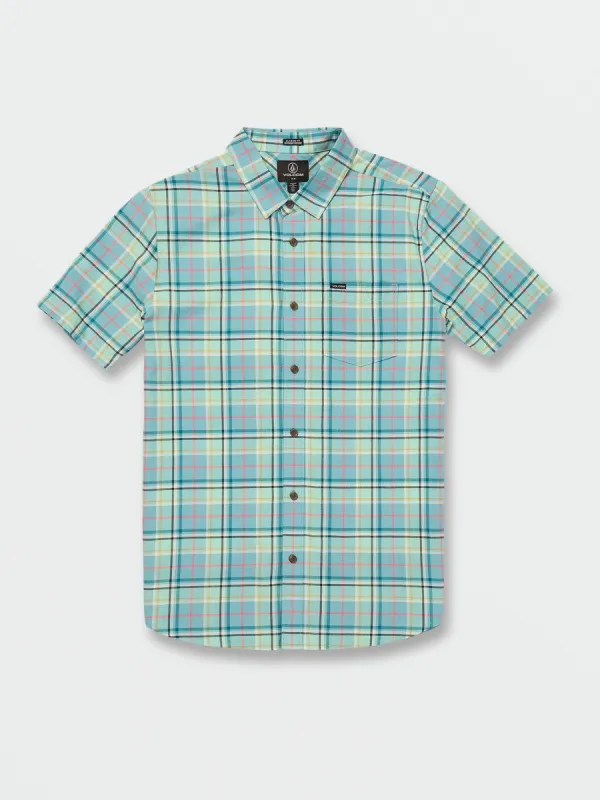 Benson Short Sleeve Shirt - Coastal Blue made by Volcom