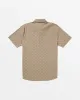Warbler Short Sleeve Woven Top - Teak sold by Volcom