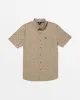 Warbler Short Sleeve Woven Top - Teak sold by Volcom