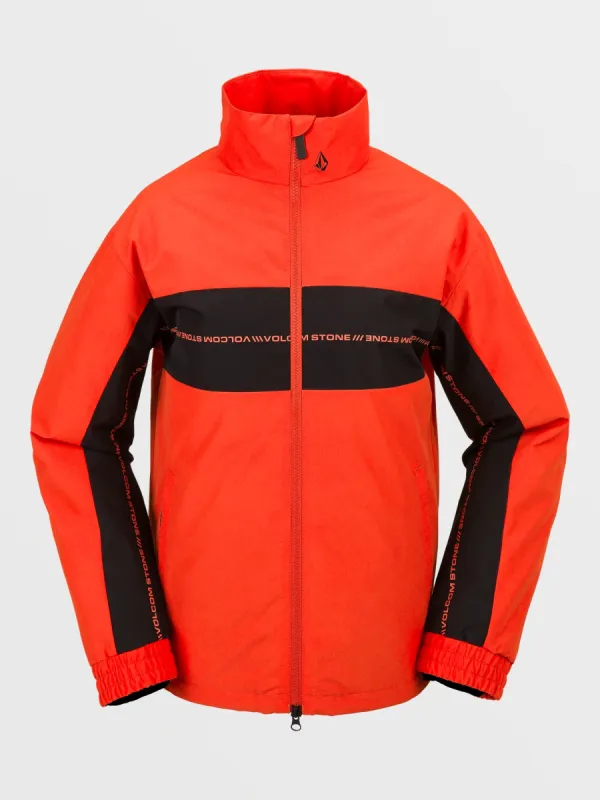 Womens V-Sauce Insulated Jacket - Orange Shock sold by Volcom