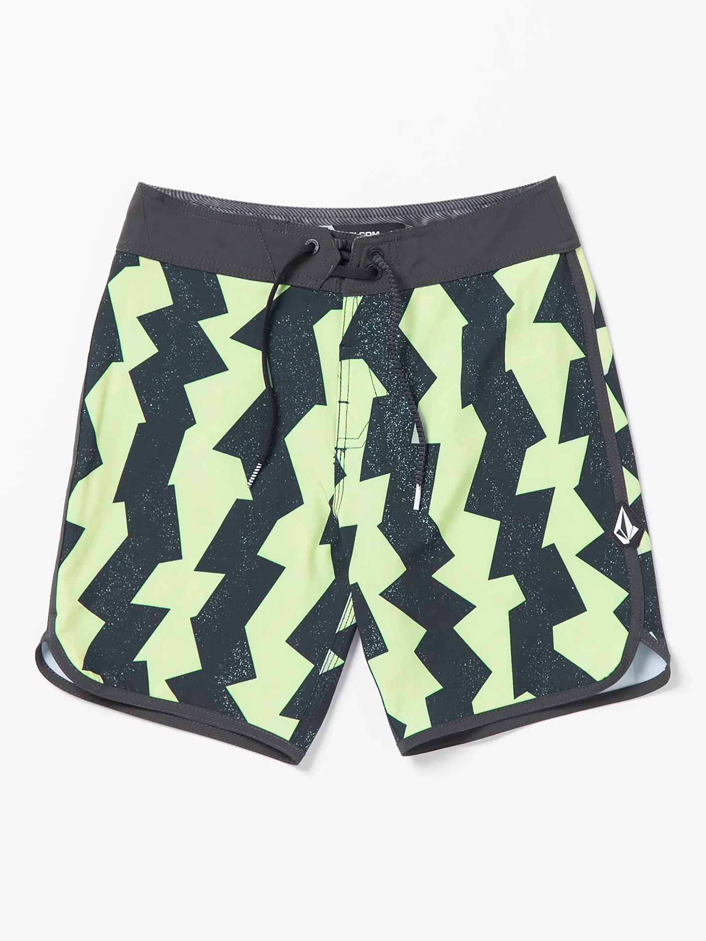 Big Boys Mod Wanderer Scallop Trunks - Green Tea sold by Volcom product image thumbnail 2