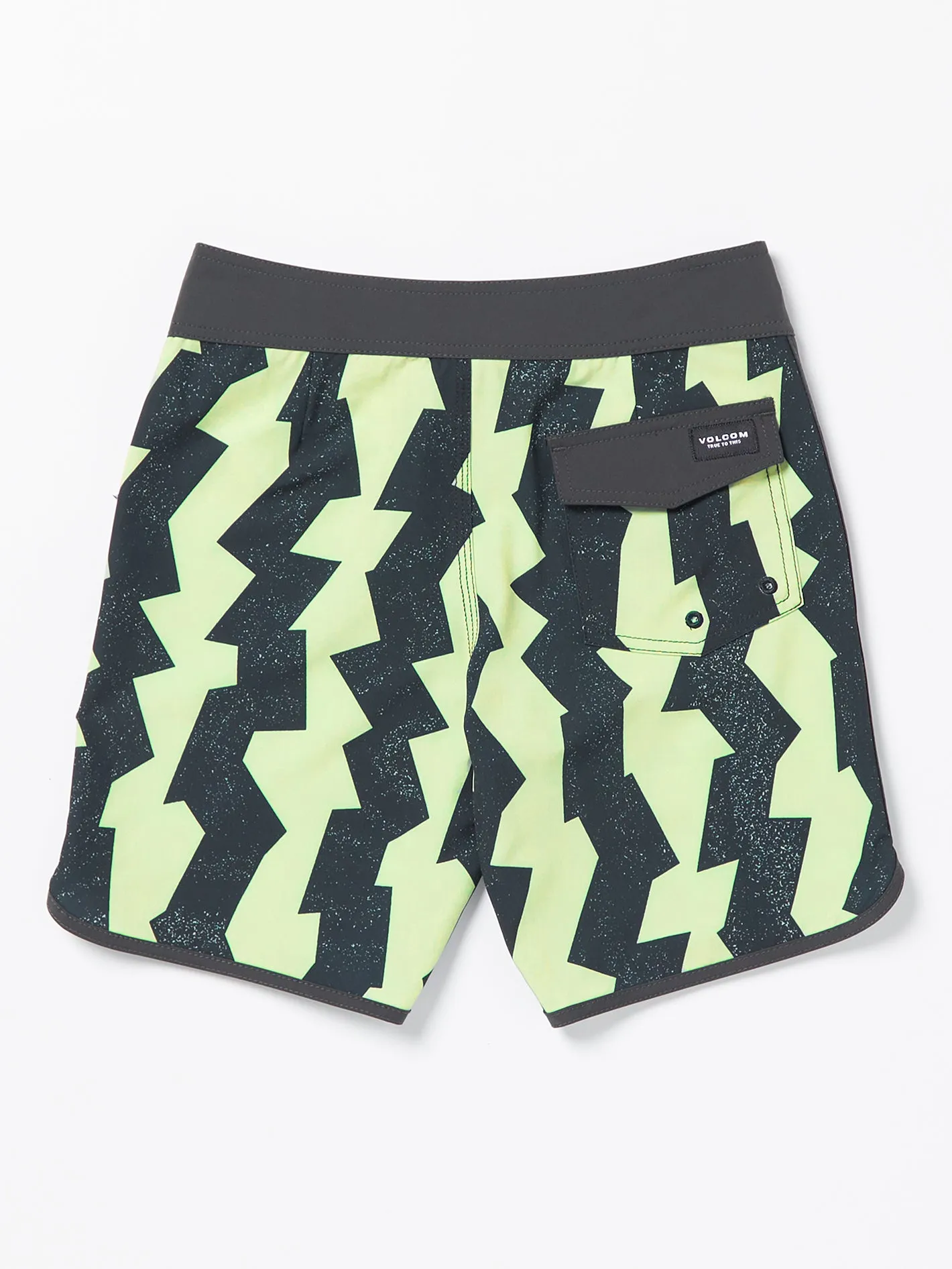 Big Boys Mod Wanderer Scallop Trunks - Green Tea sold by Volcom product image thumbnail 3
