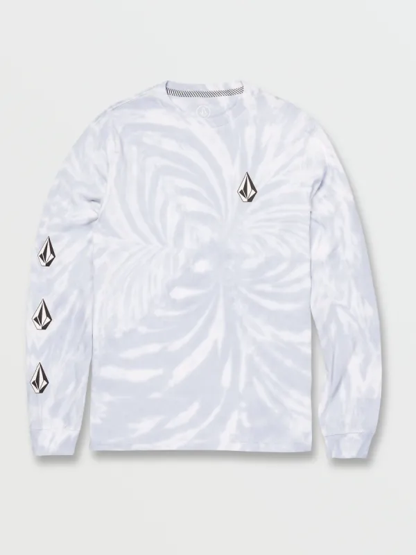 Iconic Stone Dye Long Sleeve Tee - Celestial Blue sold by Volcom