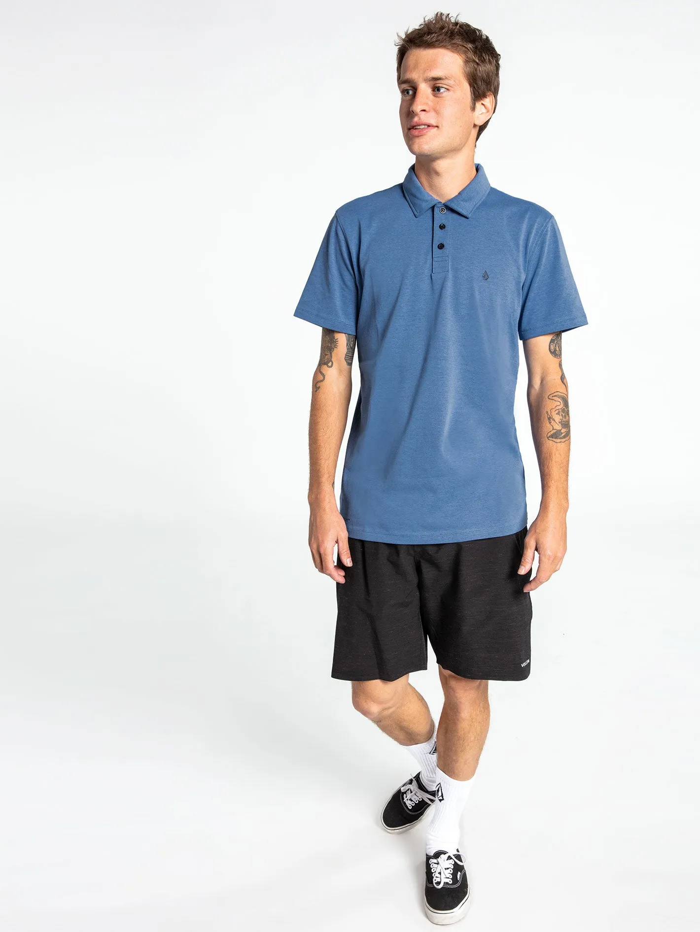 Hazard Pro Polo Short Sleeve - Riverside sold by Volcom product image thumbnail 2
