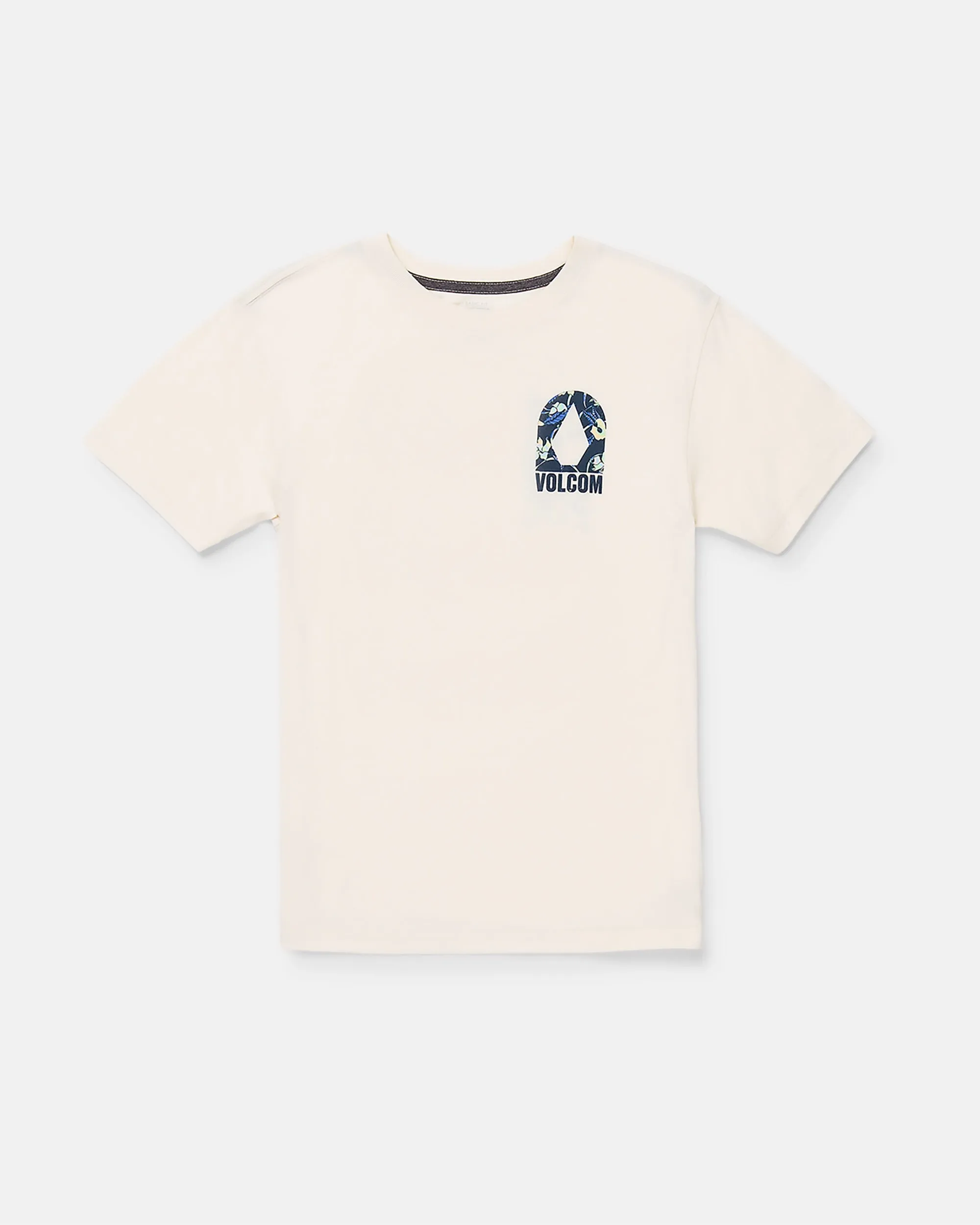 Little Boys Filler Up Short Sleeve Tee - Off White sold by Volcom