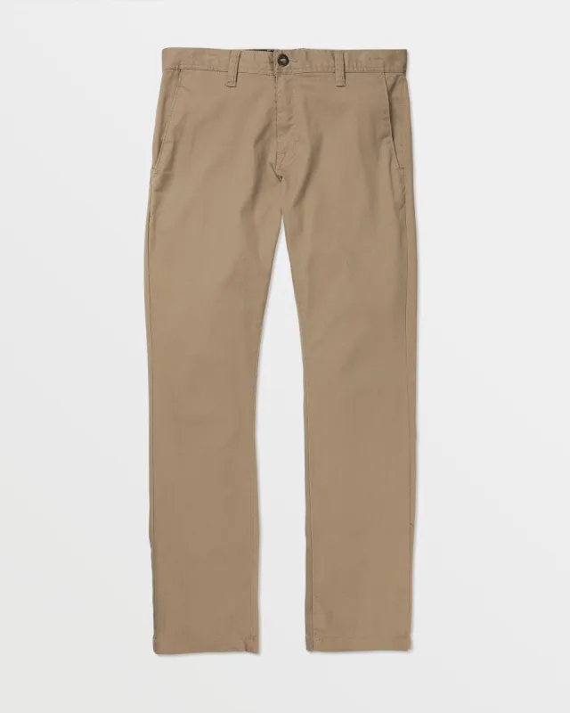 Frickin Modern Stretch Pants - Khaki sold by Volcom