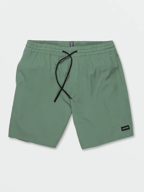 Stones Hybrid Elastic Waist Shorts - Dark Forest sold by Volcom