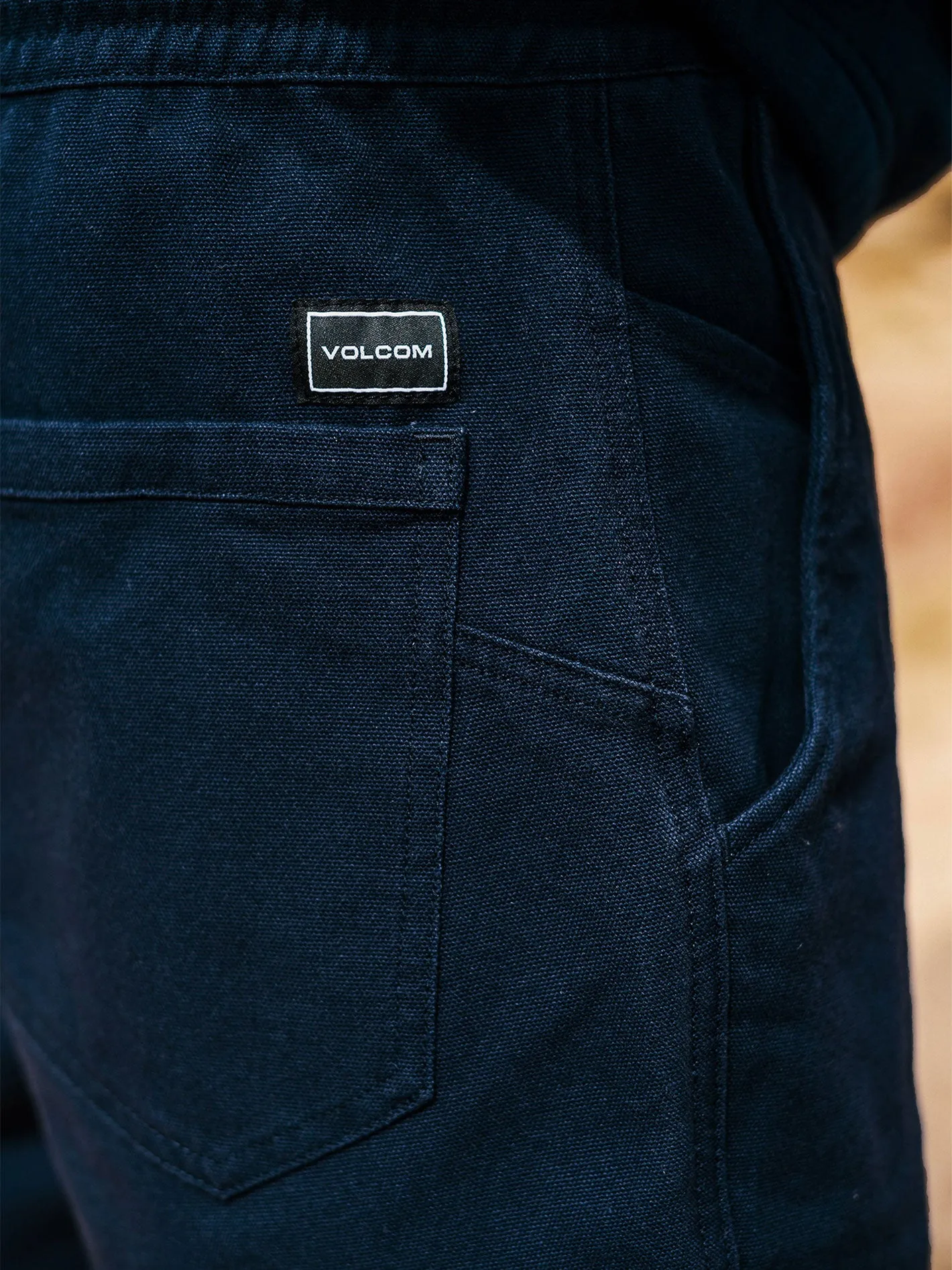 Rainer Elastic Waist Shorts - Navy sold by Volcom product image thumbnail 5