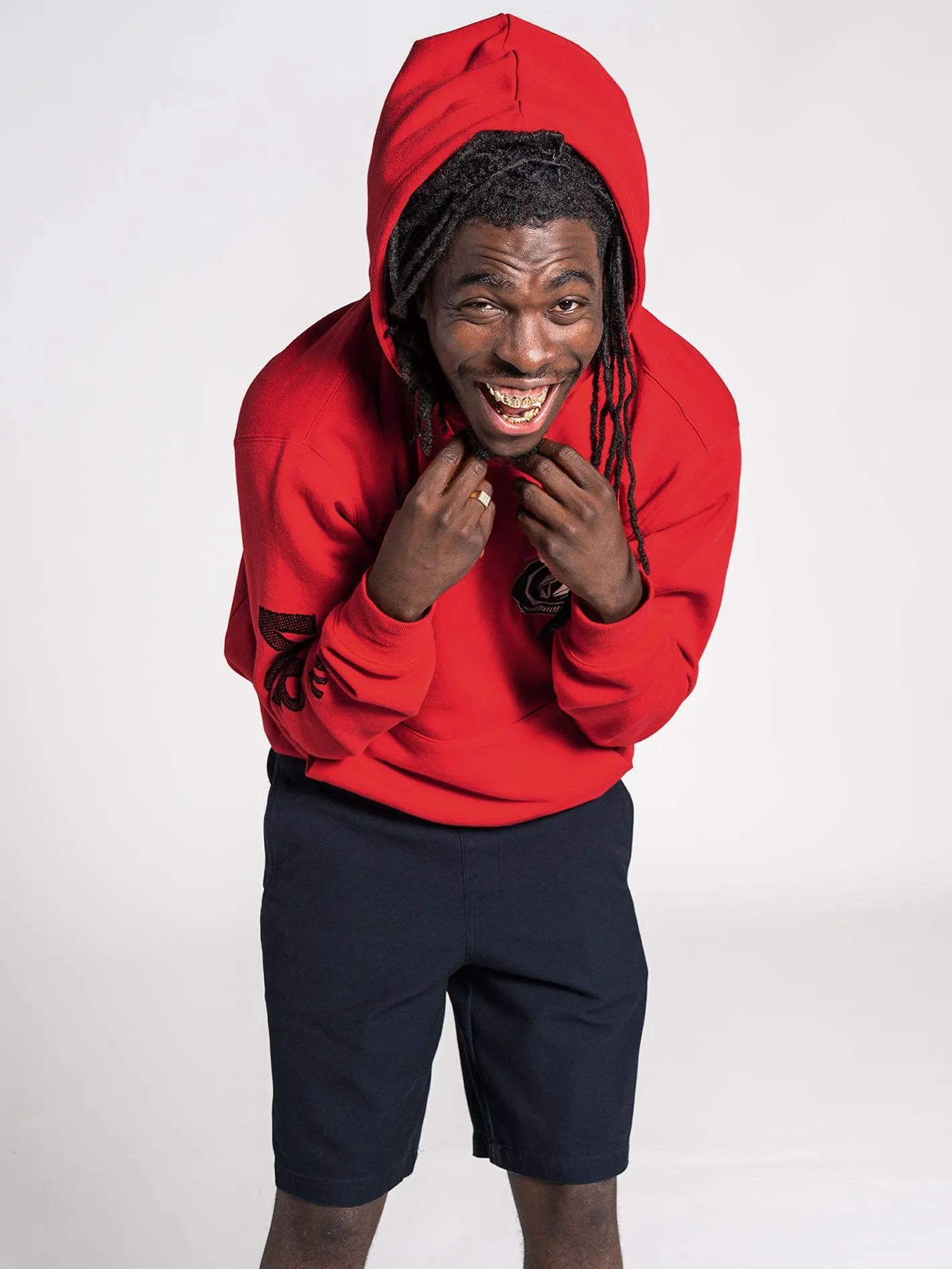 Rainer Elastic Waist Shorts - Navy sold by Volcom product image thumbnail 2