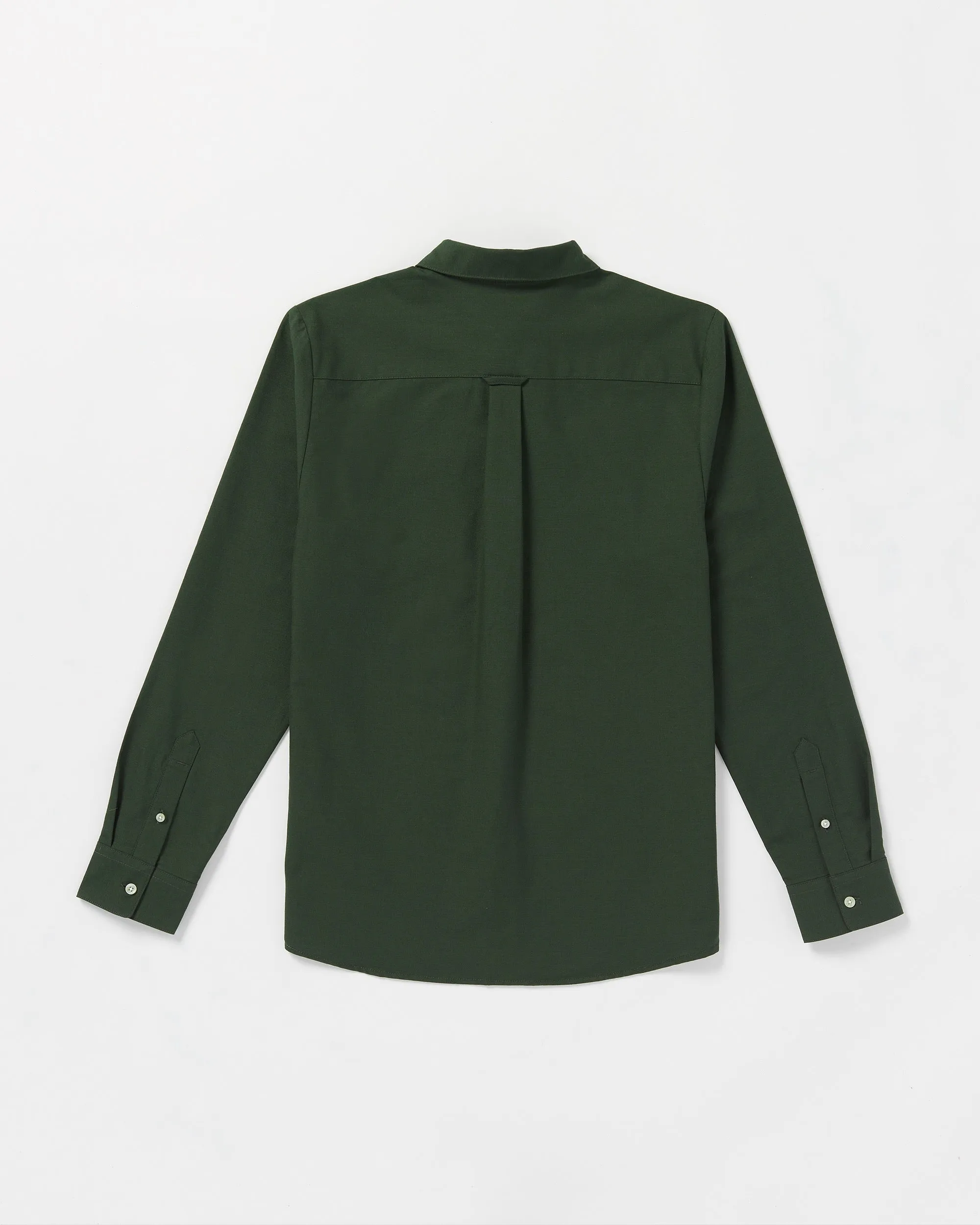 Veeco Oxford Long Sleeve Shirt - Dark Forest sold by Volcom product image thumbnail 2