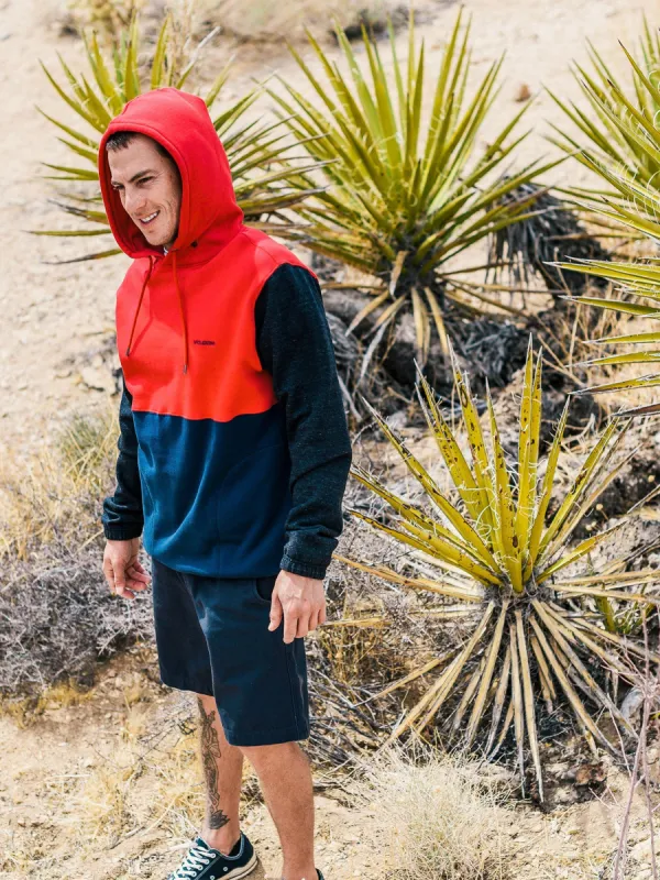 Rainer Elastic Waist Shorts - Navy sold by Volcom