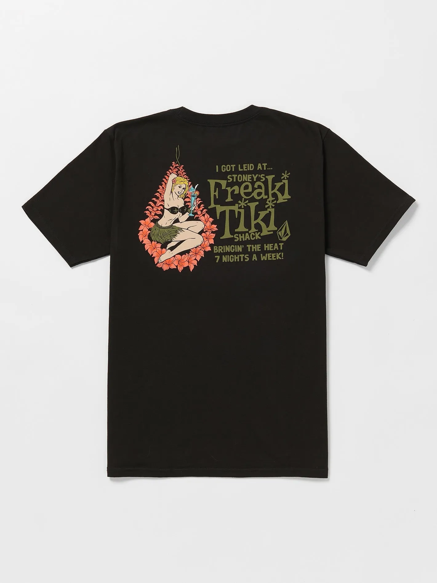 Freaki Tiki Short Sleeve Tee - Black sold by Volcom product image thumbnail 2