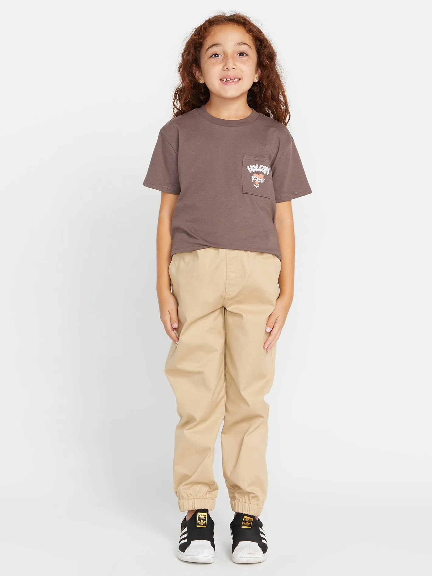 Girls Pocket Dial Tee - Slate Grey sold by Volcom product image thumbnail 4