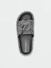 Mens Stoney Cloud Slide Sandals - Black White sold by Volcom