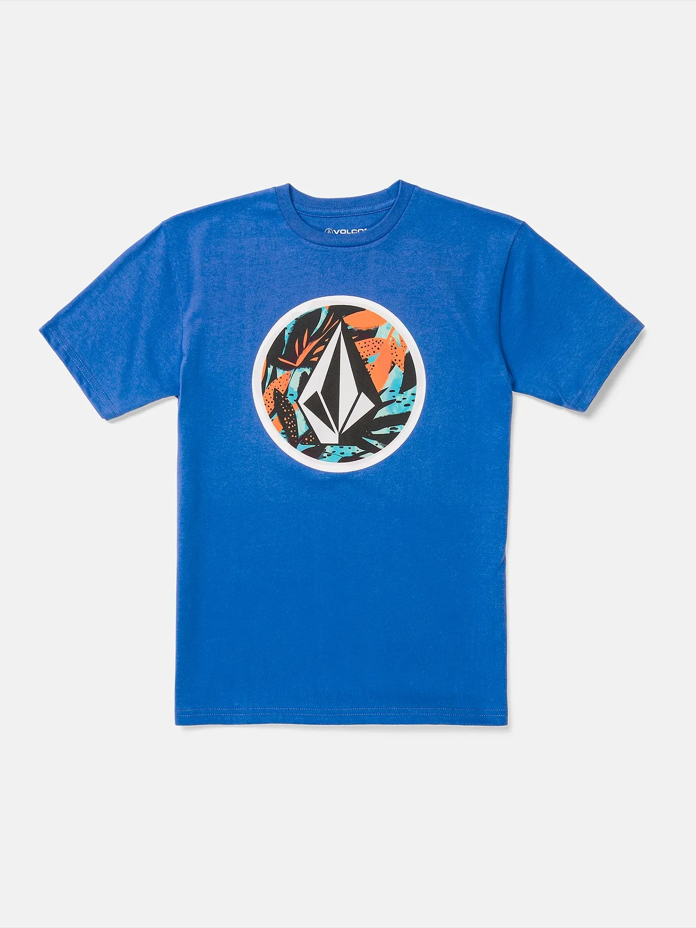 Little Boys Circle Stone Short Sleeve Tee - Patriot Blue sold by Volcom
