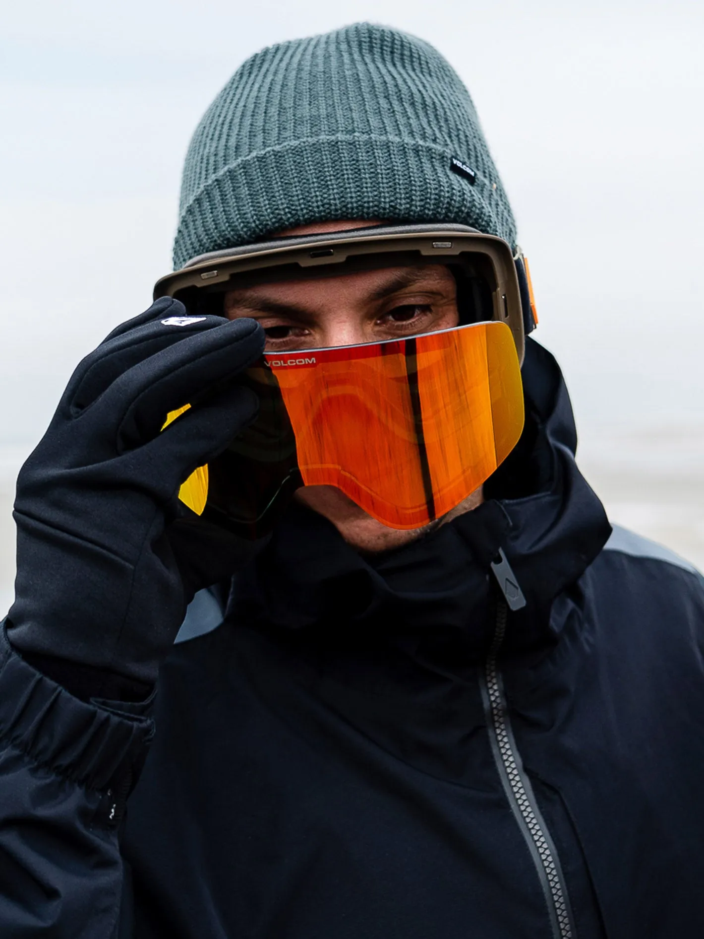 Odyssey Goggle - Military/Gold / Red Chrome+BL sold by Volcom product image thumbnail 2