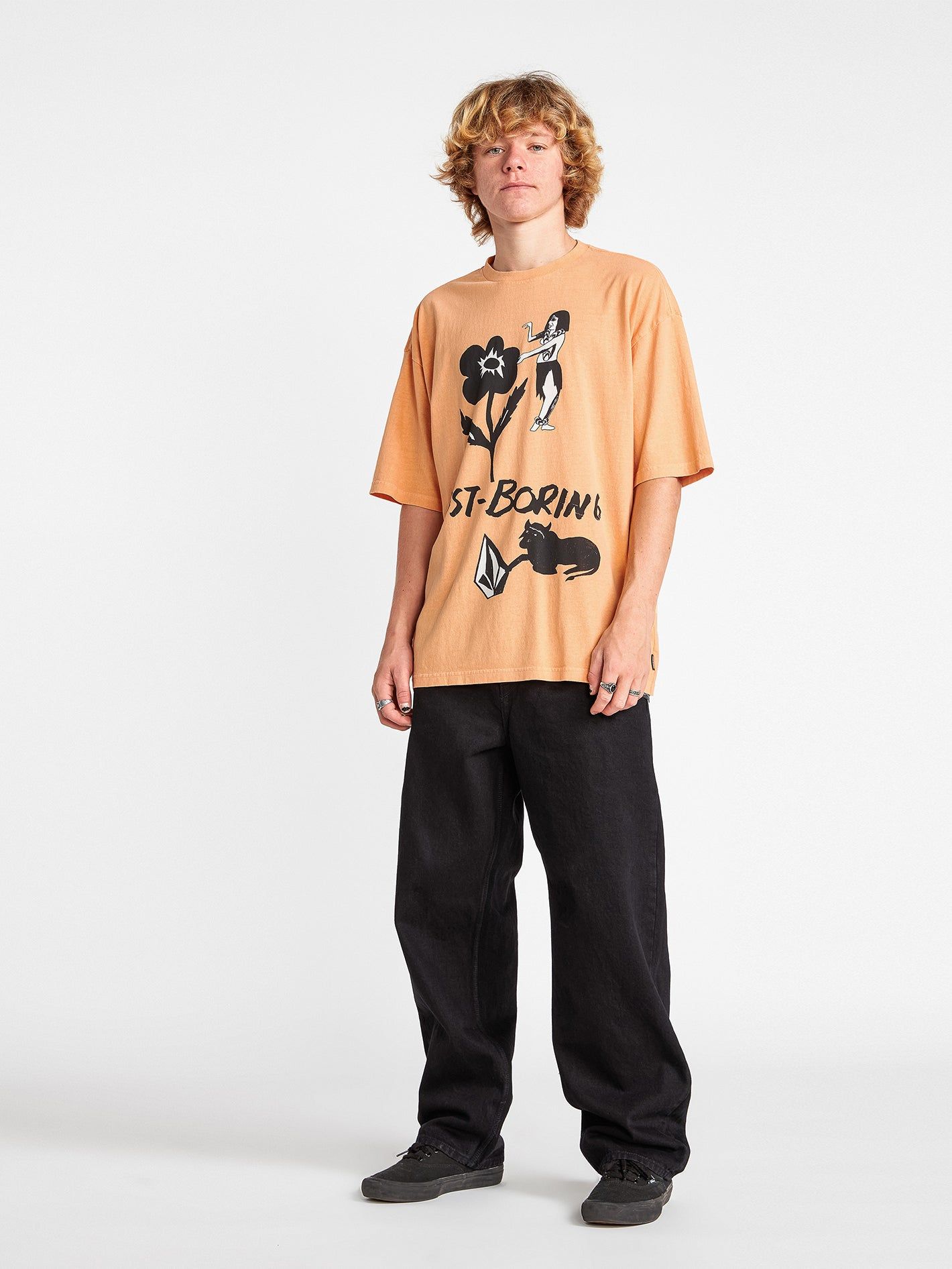 Featured Artist Bob Mollema Short Sleeve Tee - Sunburst sold by Volcom product image thumbnail 3