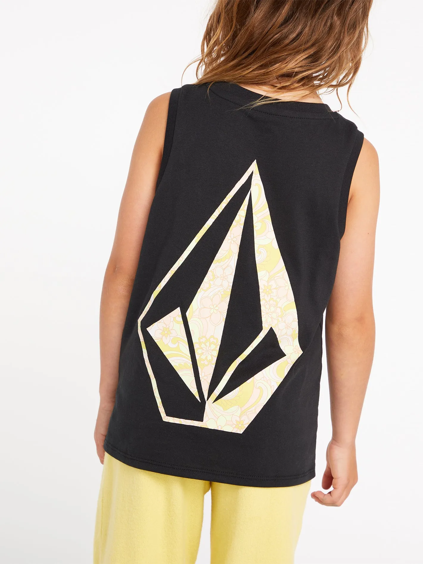 Girls Flexin Muscle Tank - Black sold by Volcom product image thumbnail 5