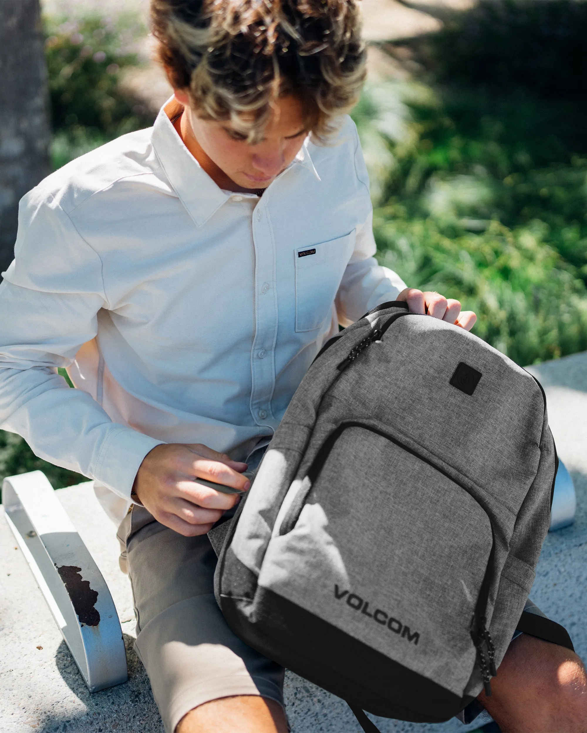 Roamer 3 Backpack - Heather Grey sold by Volcom product image thumbnail 5