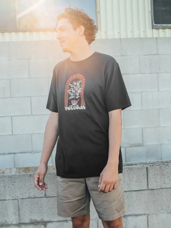 Delights Farm to Yarn Short Sleeve Tee - Stealth sold by Volcom