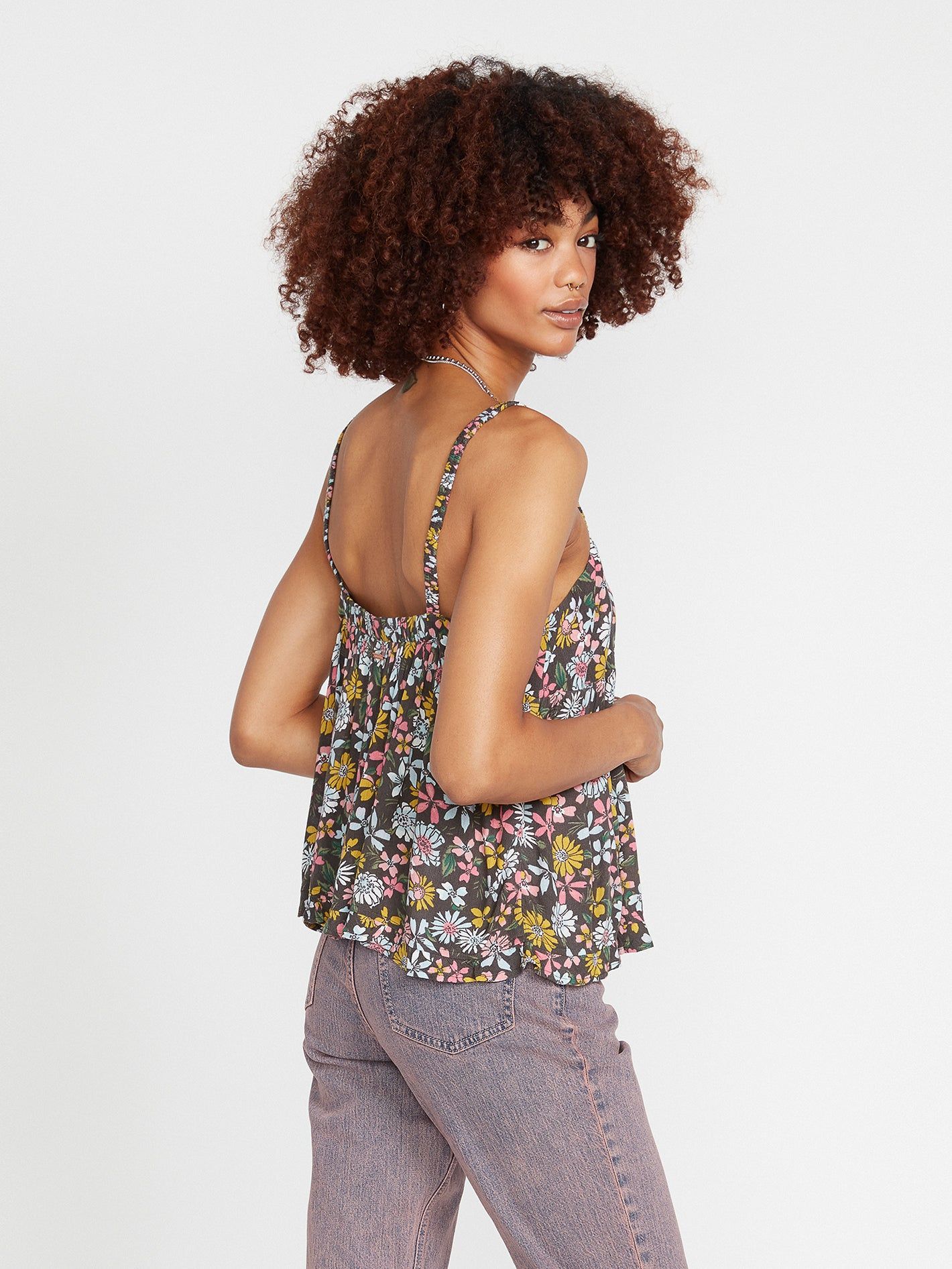 Happy Dazee Tank - Espresso sold by Volcom product image thumbnail 4
