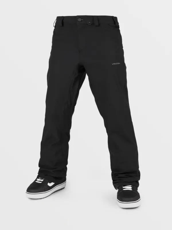 Mens Freakin Snow Chino Pants - Black sold by Volcom