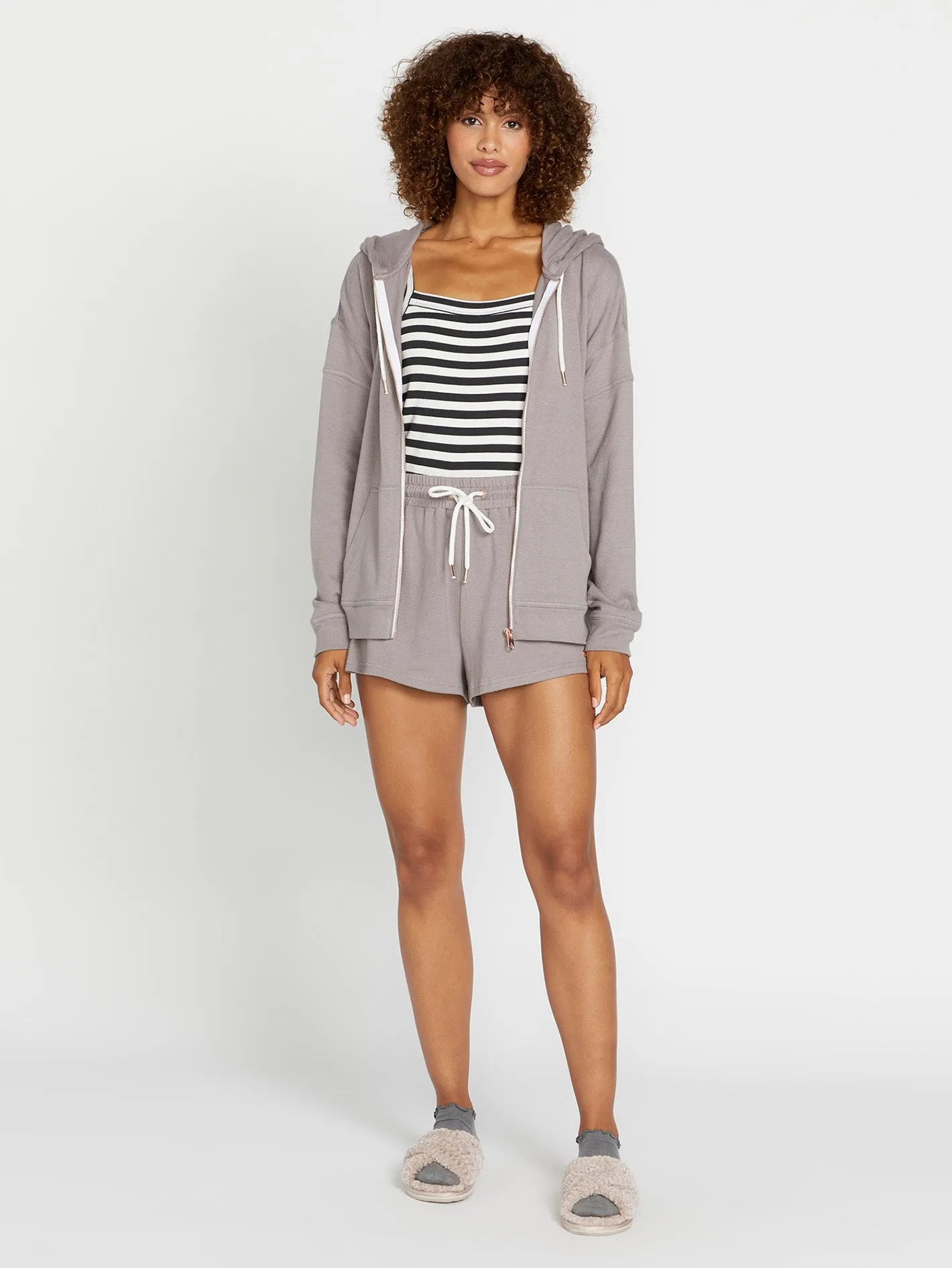 Lived in Lounge Zip Jacket - Daze Grey sold by Volcom product image thumbnail 4