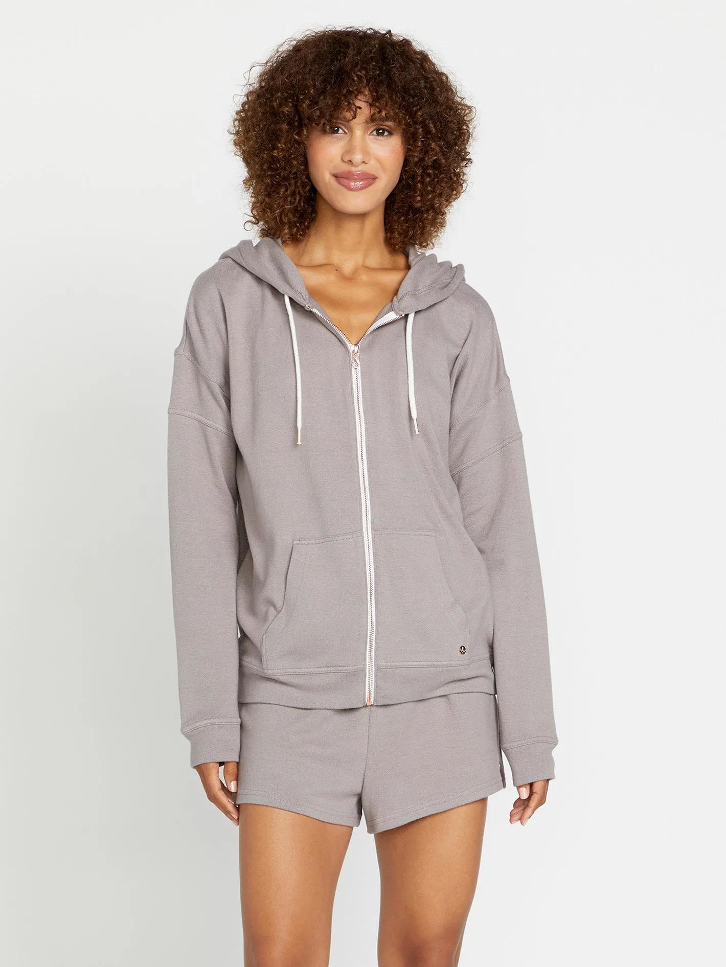 Lived in Lounge Zip Jacket - Daze Grey sold by Volcom