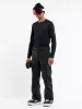 Mens Freakin Snow Chino Pants - Black sold by Volcom
