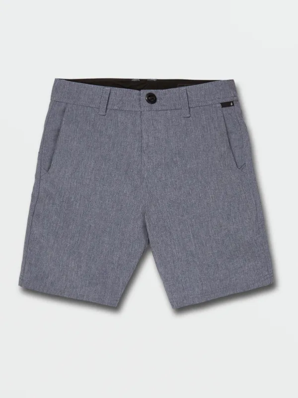 Big Boys Frickin Cross Shred Static Shorts - Navy sold by Volcom