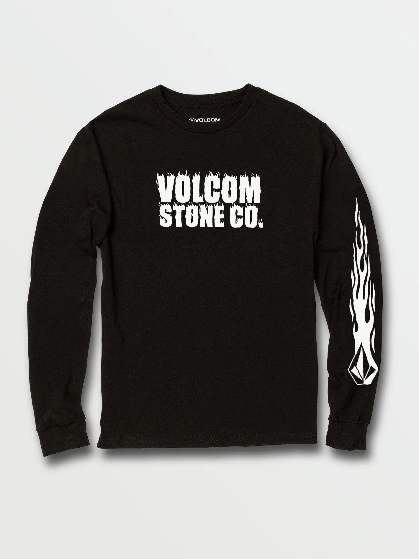 Big Boys Ignighter Long Sleeve Tee - Black sold by Volcom