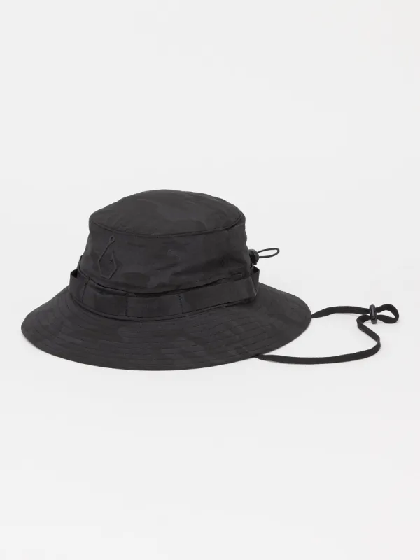 Surf Vitals Balaram Stack Boonie Hat - Black sold by Volcom