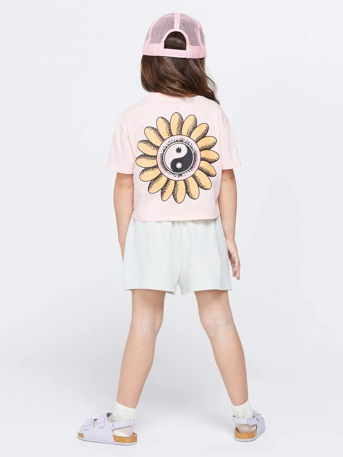 Girls Pocket Dial Tee - Light Peony sold by Volcom product image thumbnail 4