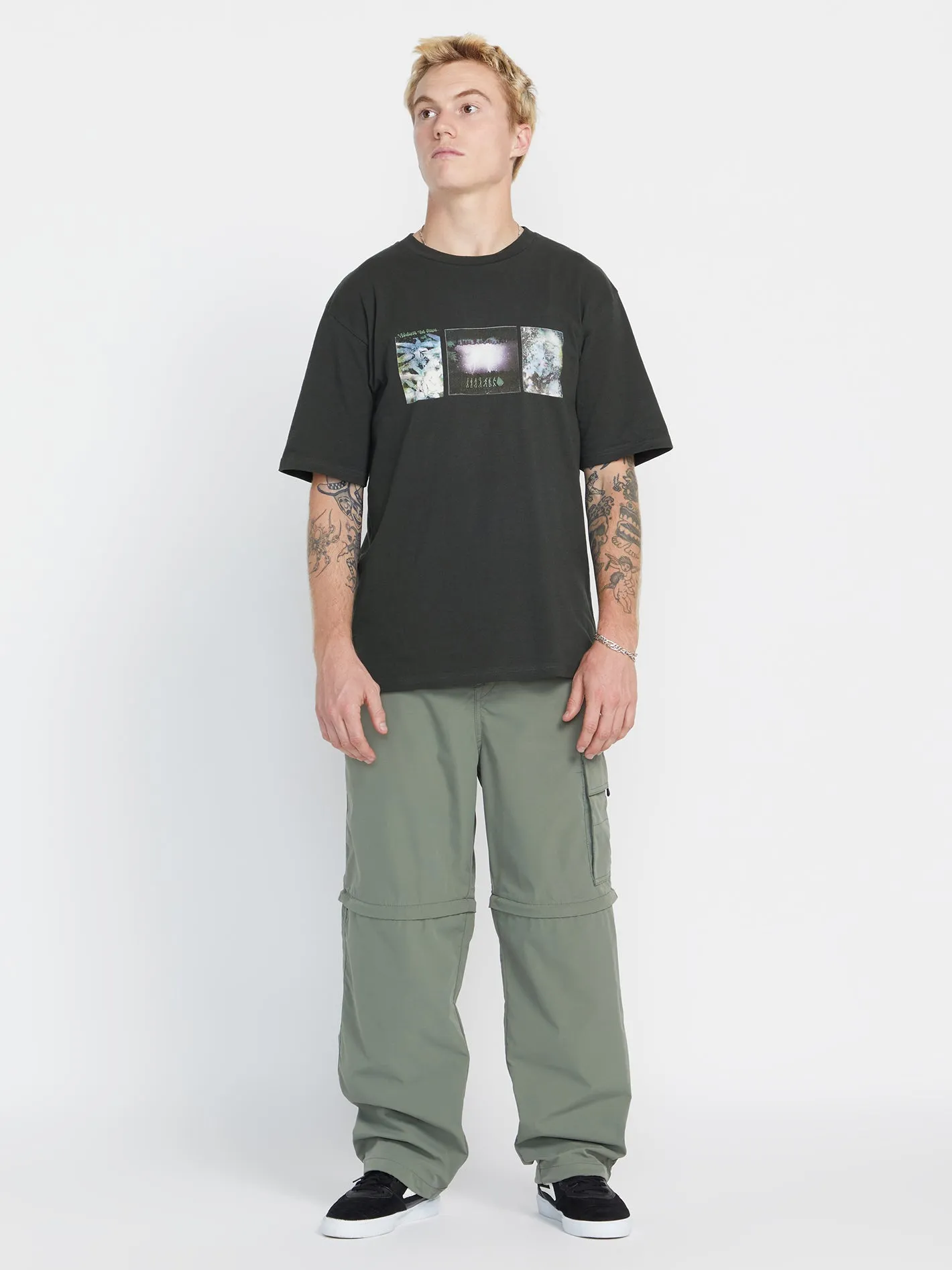 Skate Vitals Simon Bannerot Short Sleeve Tee - Stealth sold by Volcom