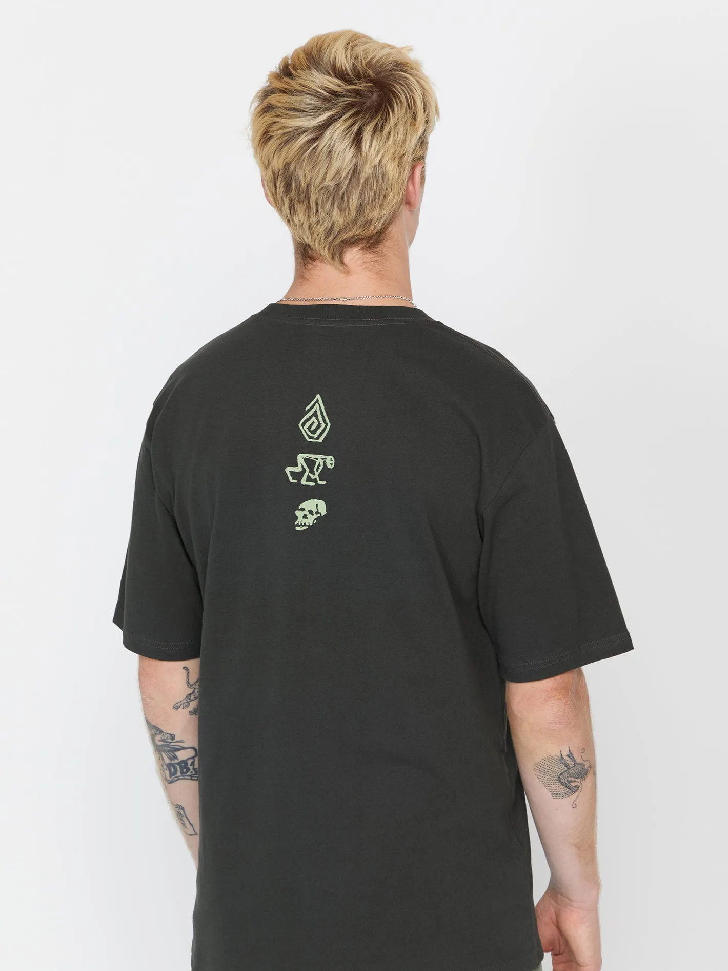 Skate Vitals Simon Bannerot Short Sleeve Tee - Stealth sold by Volcom product image thumbnail 2