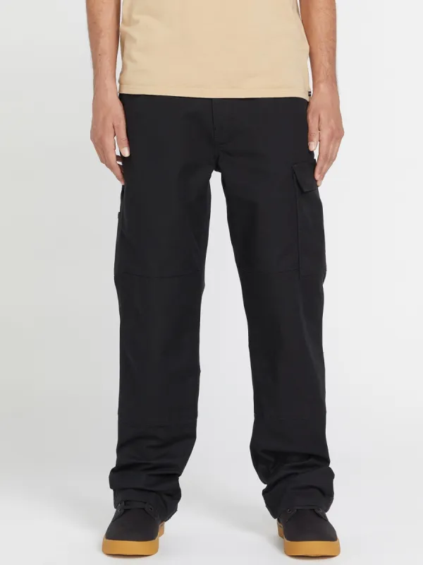 Volcom Workwear Caliper Relaxed Work Pants - Black sold by Volcom