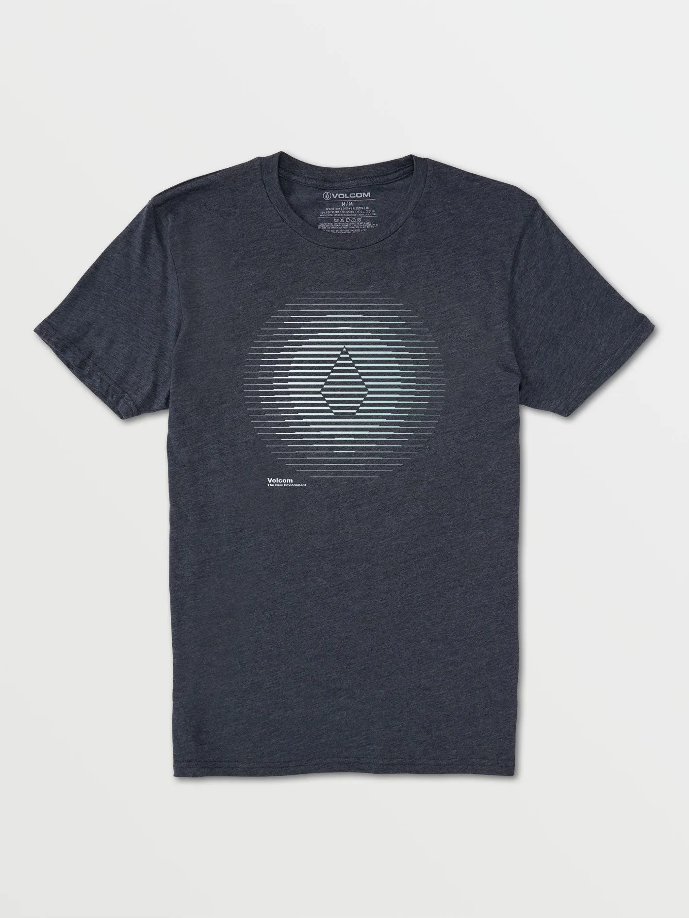 Trepid Short Sleeve Tee - Navy Heather sold by Volcom