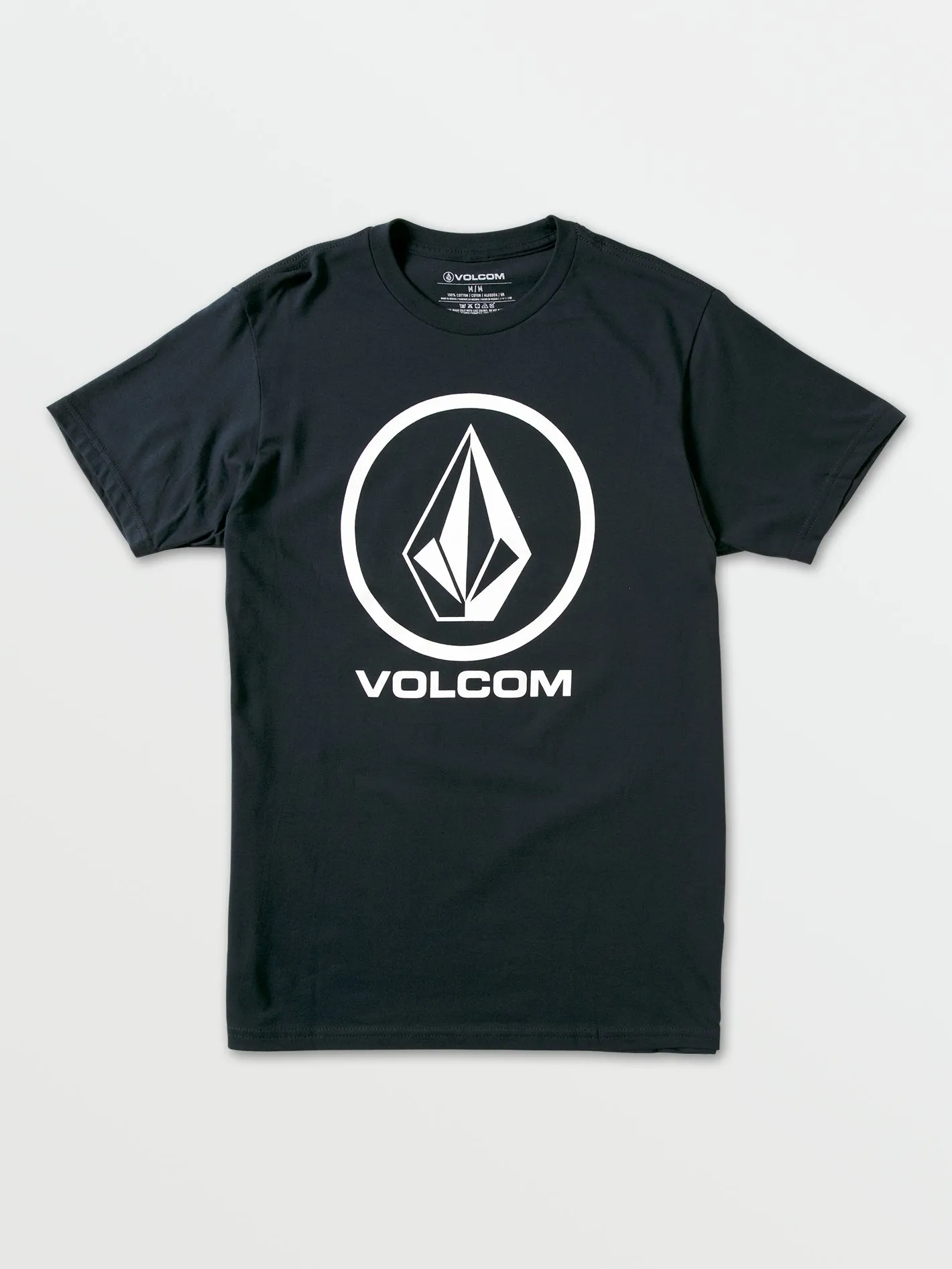 Circle Short Sleeve Tee - Navy sold by Volcom
