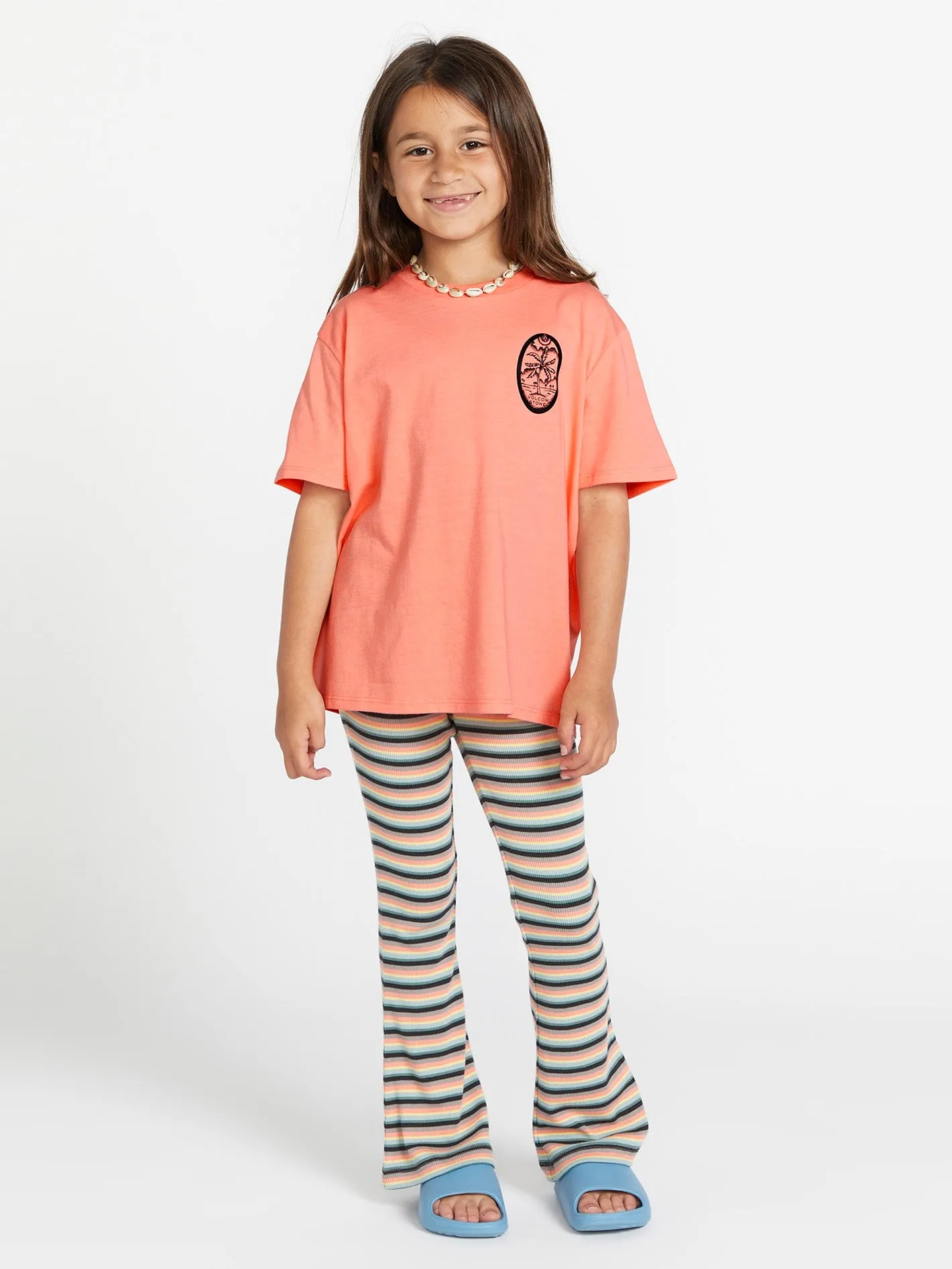 Girls Truly Stoked Bf Tee - Reef Pink sold by Volcom product image thumbnail 4