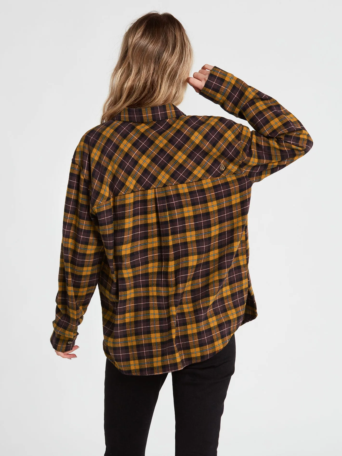 PLAID TO MEET U LS - BRONZE sold by Volcom product image thumbnail 3