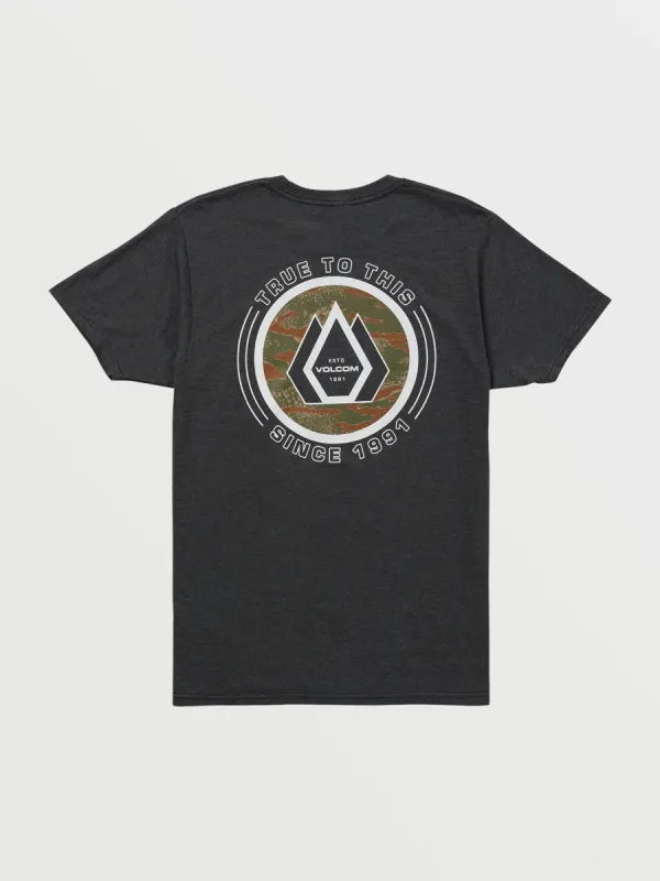 Link Fill Short Sleeve T-Shirt - Charcoal Heather sold by Volcom