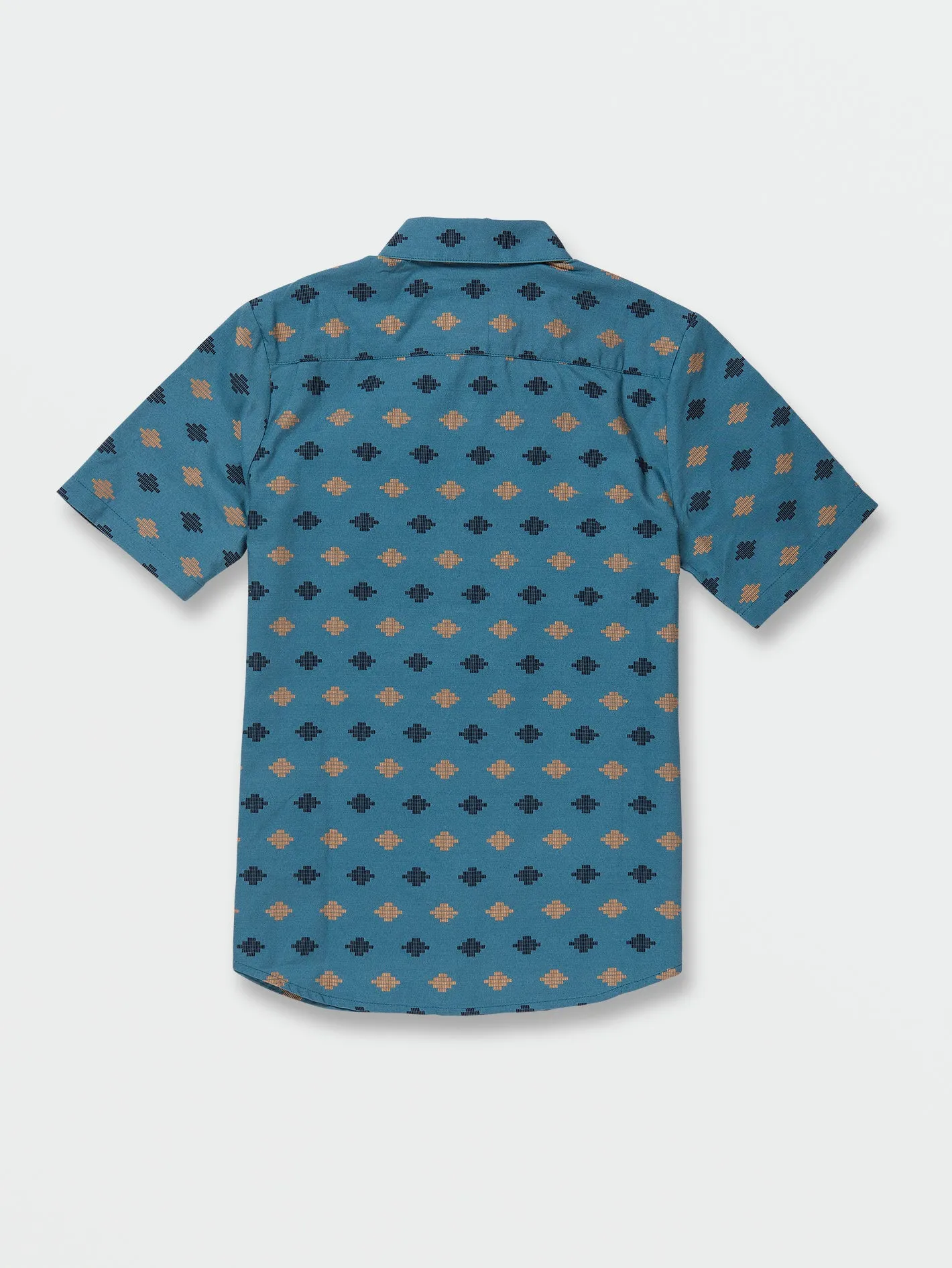 Big Boys Stackstone Short Sleeve Shirt - Aged Indigo sold by Volcom product image thumbnail 2