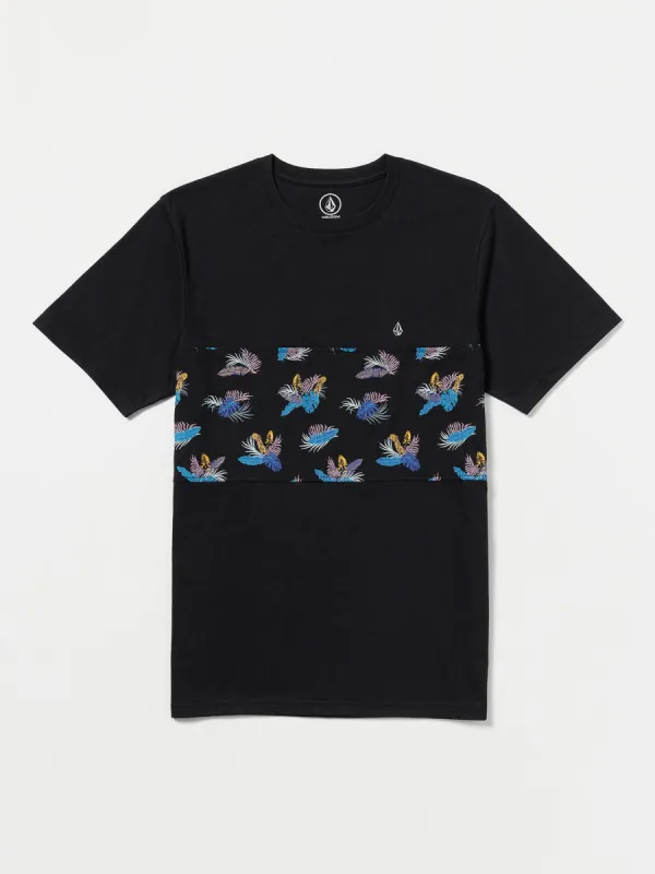 Summerside Crew Short Sleeve T-Shirt - Black sold by Volcom