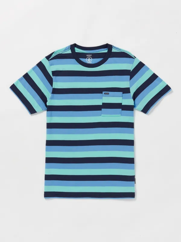 Knowstone Crew Short Sleeve Shirt - Blue Bird sold by Volcom