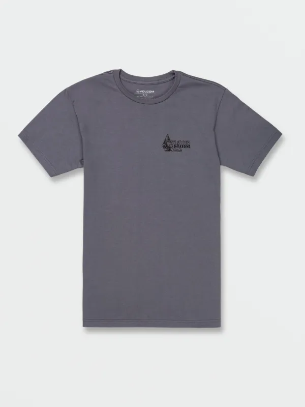 Utah Short Sleeve Tee - Dark Slate sold by Volcom