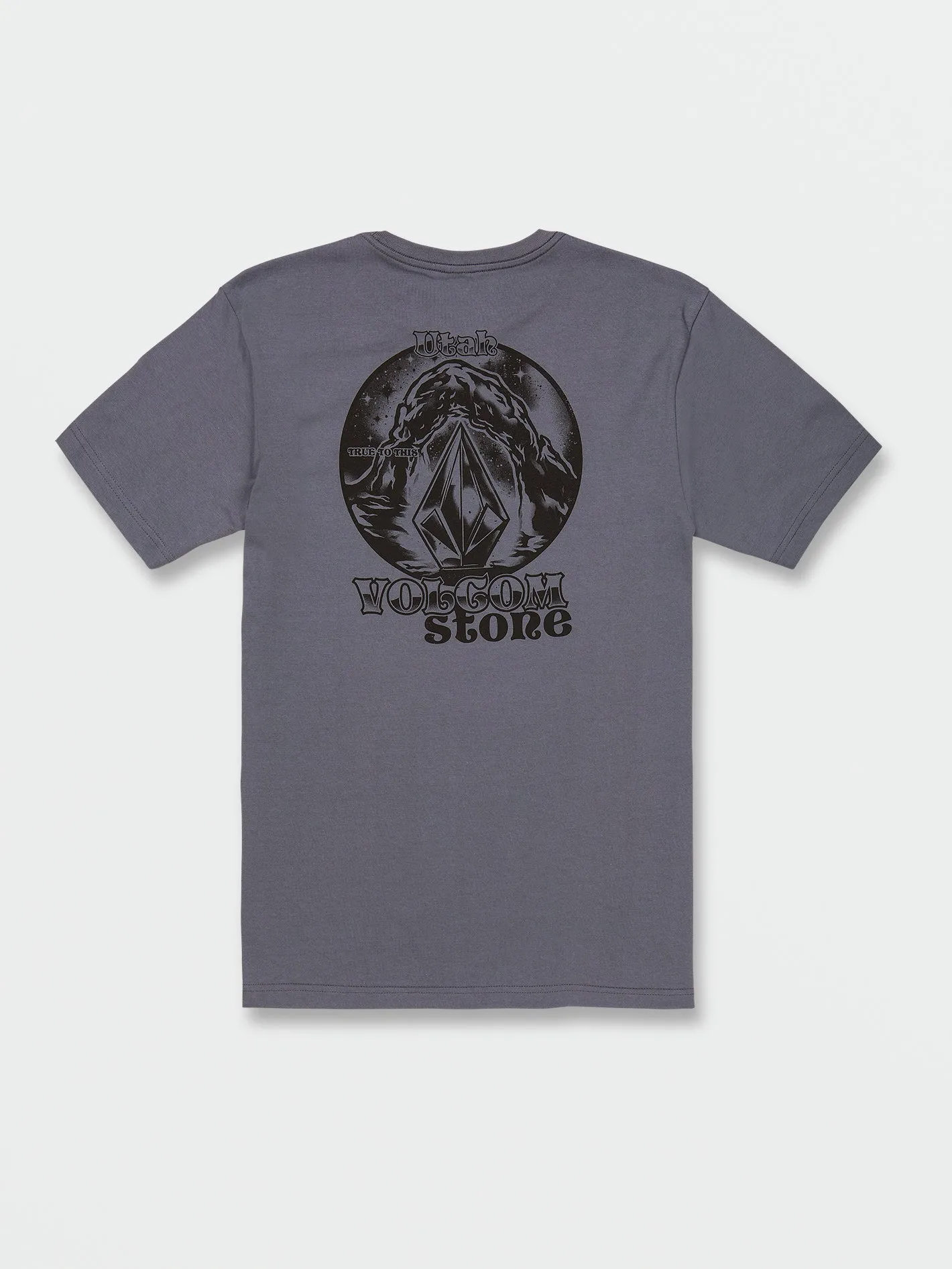 Utah Short Sleeve Tee - Dark Slate sold by Volcom product image thumbnail 2
