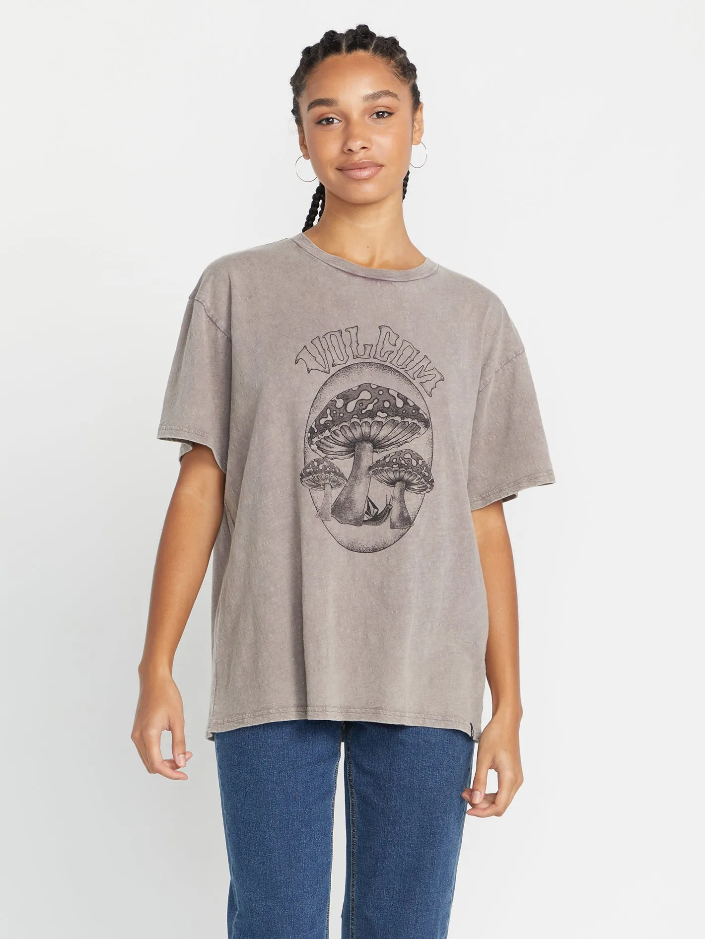Turnt N Burnt Short Sleeve Shirt - Slate Grey sold by Volcom product image thumbnail 3