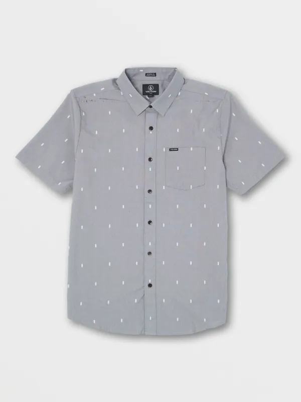 Salford Short Sleeve Shirt - Pewter sold by Volcom